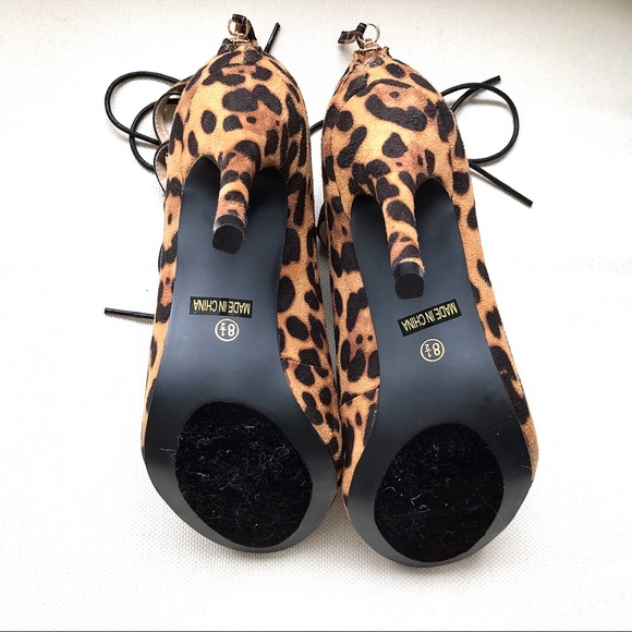 Leopard Gladiator Heels! - Picture 5 of 5